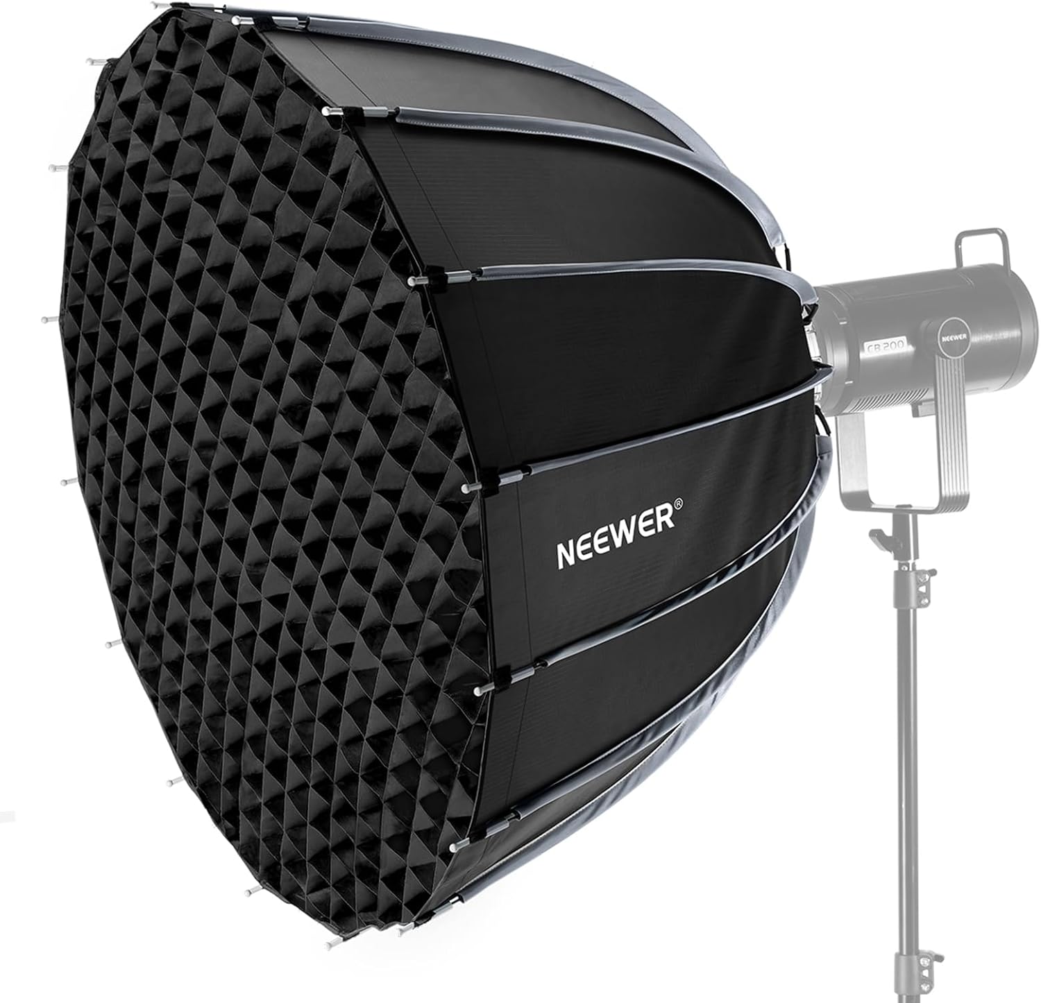 Photography And Videography Lighting - Parabolic Softbox with Bowens Mount, 35.4-Inch