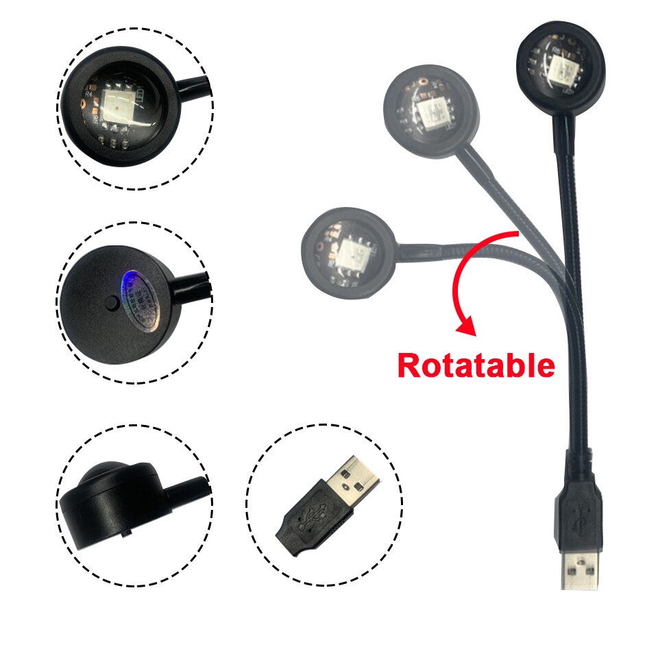 Colorful Gradient USB Sunset L - Photography Lighting Home 评论和价格