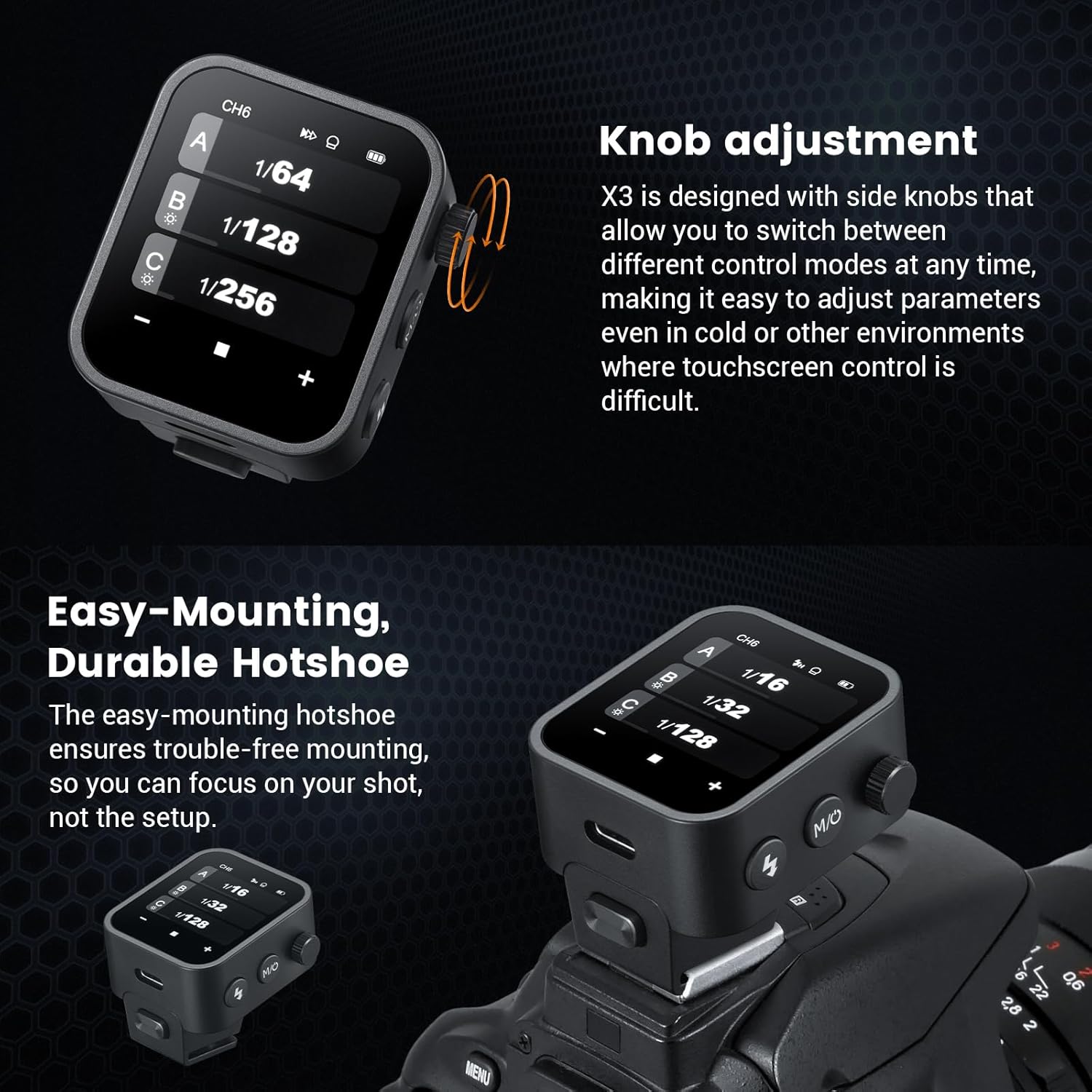 Godox X3C X3N X3S X3F X3O TTL  - Godox Speedlite Flash 评论和价格
