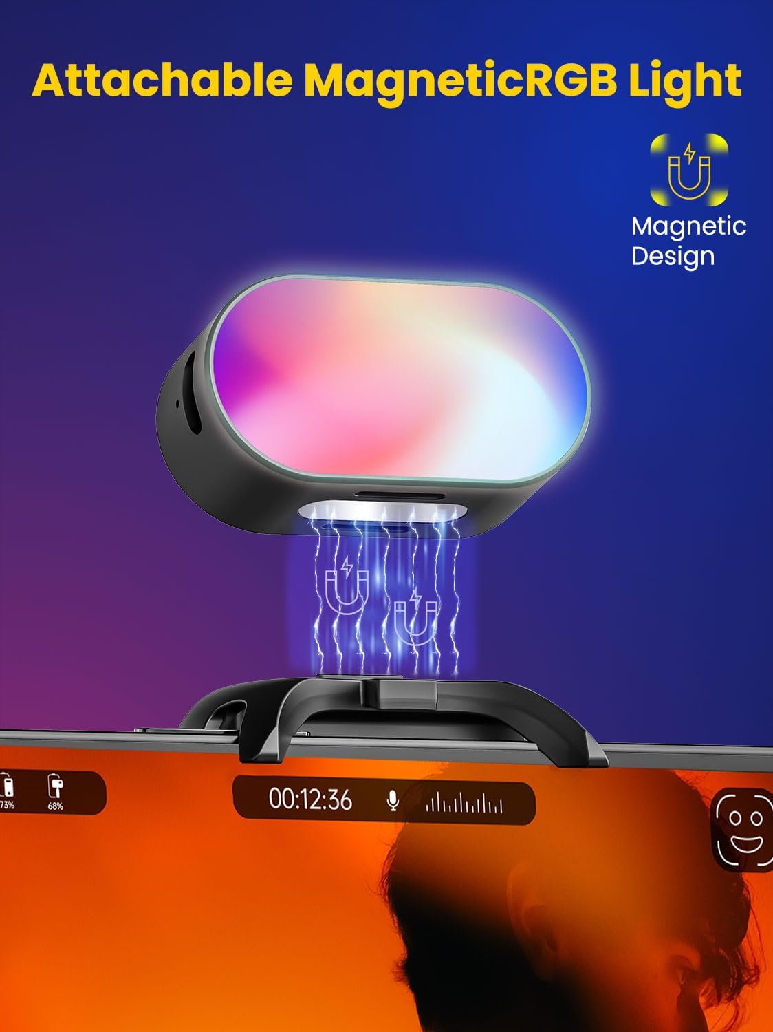 AOCHUAN Mini RGB Magnetic Fill - Photography And Videography Lighting 评论和价格