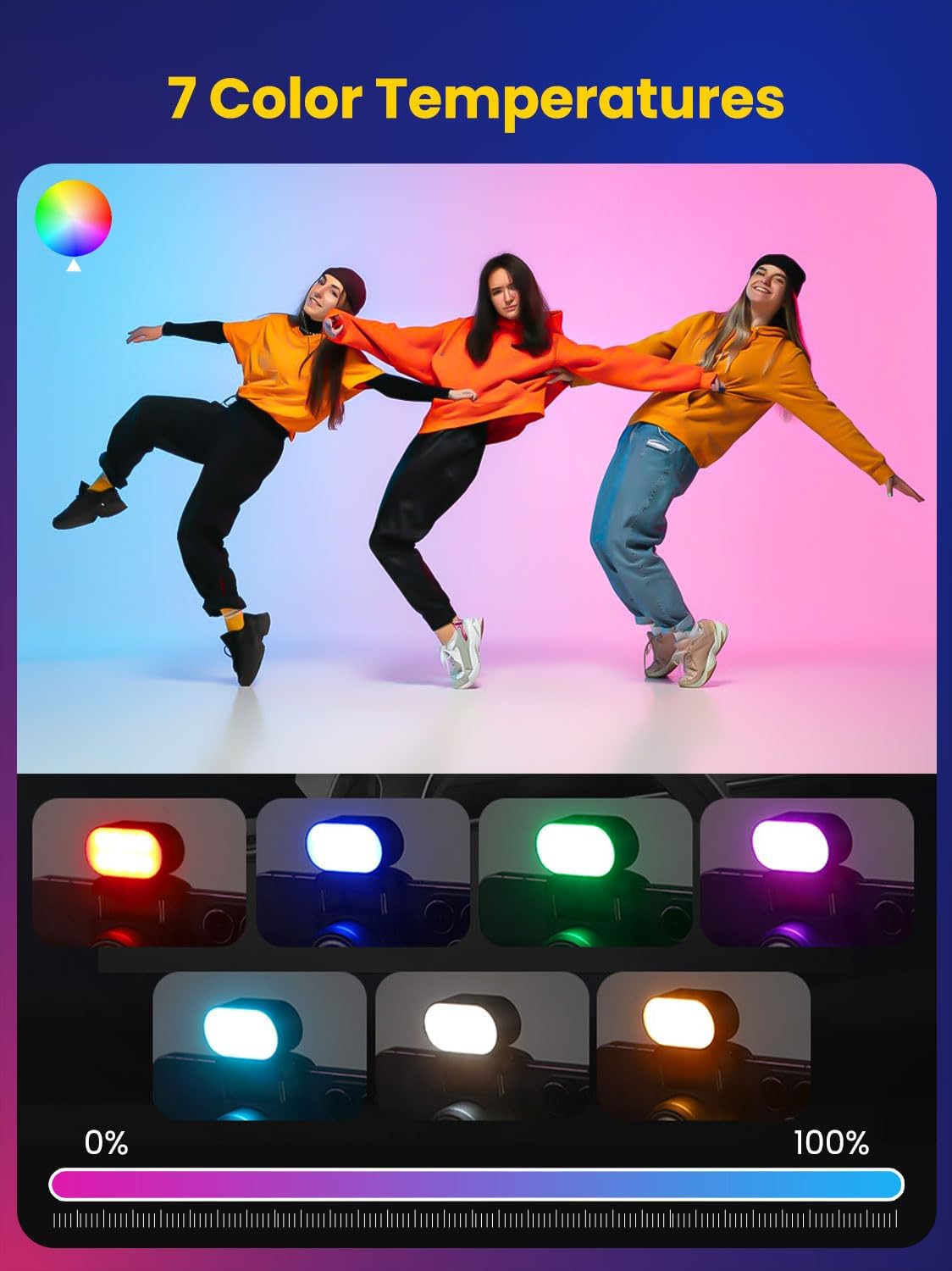 AOCHUAN Mini RGB Magnetic Fill - Photography And Videography Lighting 评论和价格