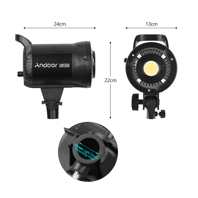 Andoer LM135Bi Portable LED Ph - Photography Lighting Godox 评论和价格