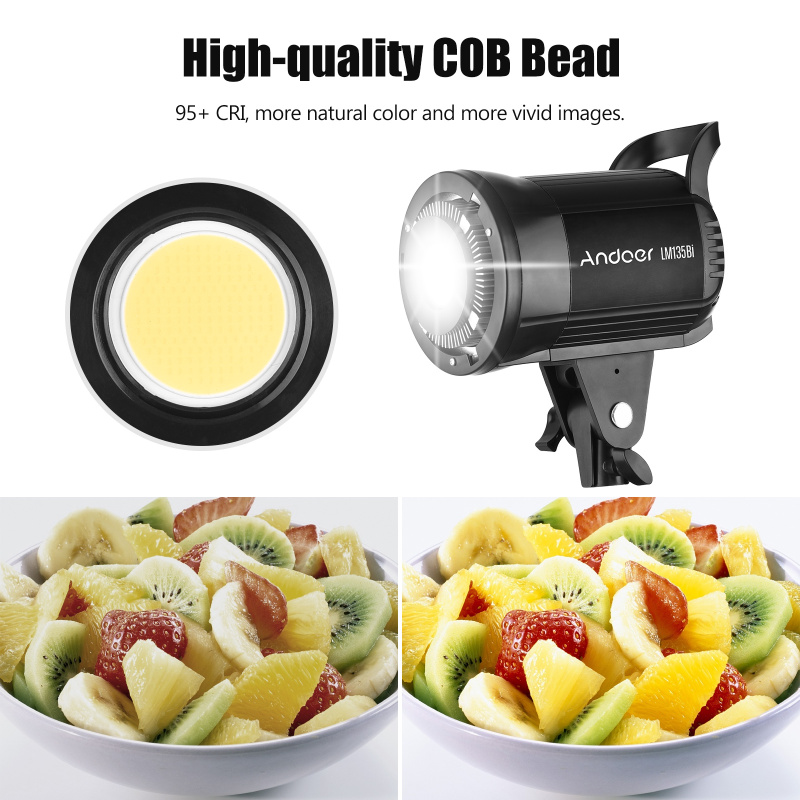 Andoer LM135Bi Portable LED Ph - Photography Lighting Godox 评论和价格