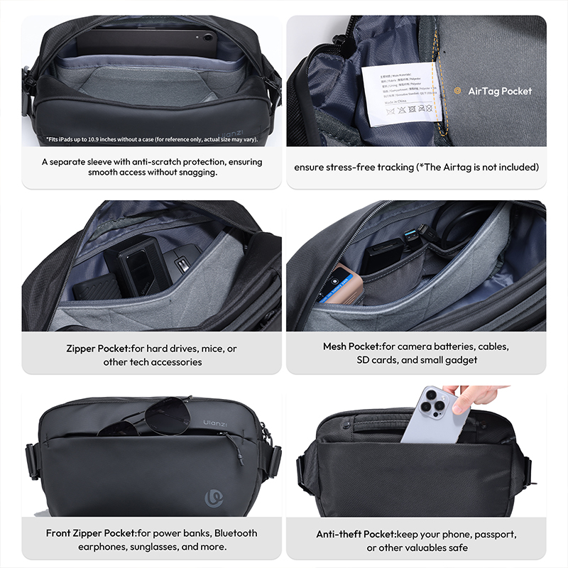 Ulanzi PB038 Travel Sling Bag  - Photography Lighting Bag 评论和价格