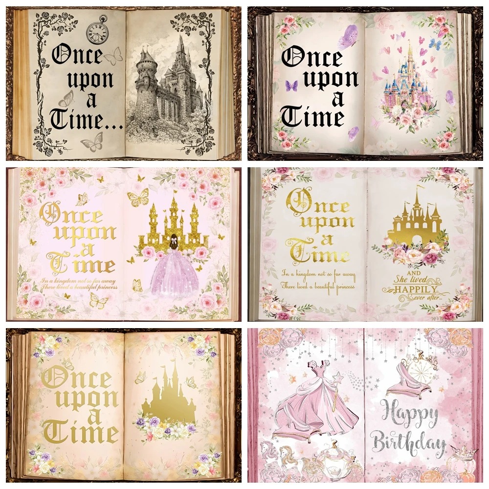 Fairy Tale Book Birthday Weddi - Photography Lighting Backdrop 评论和价格
