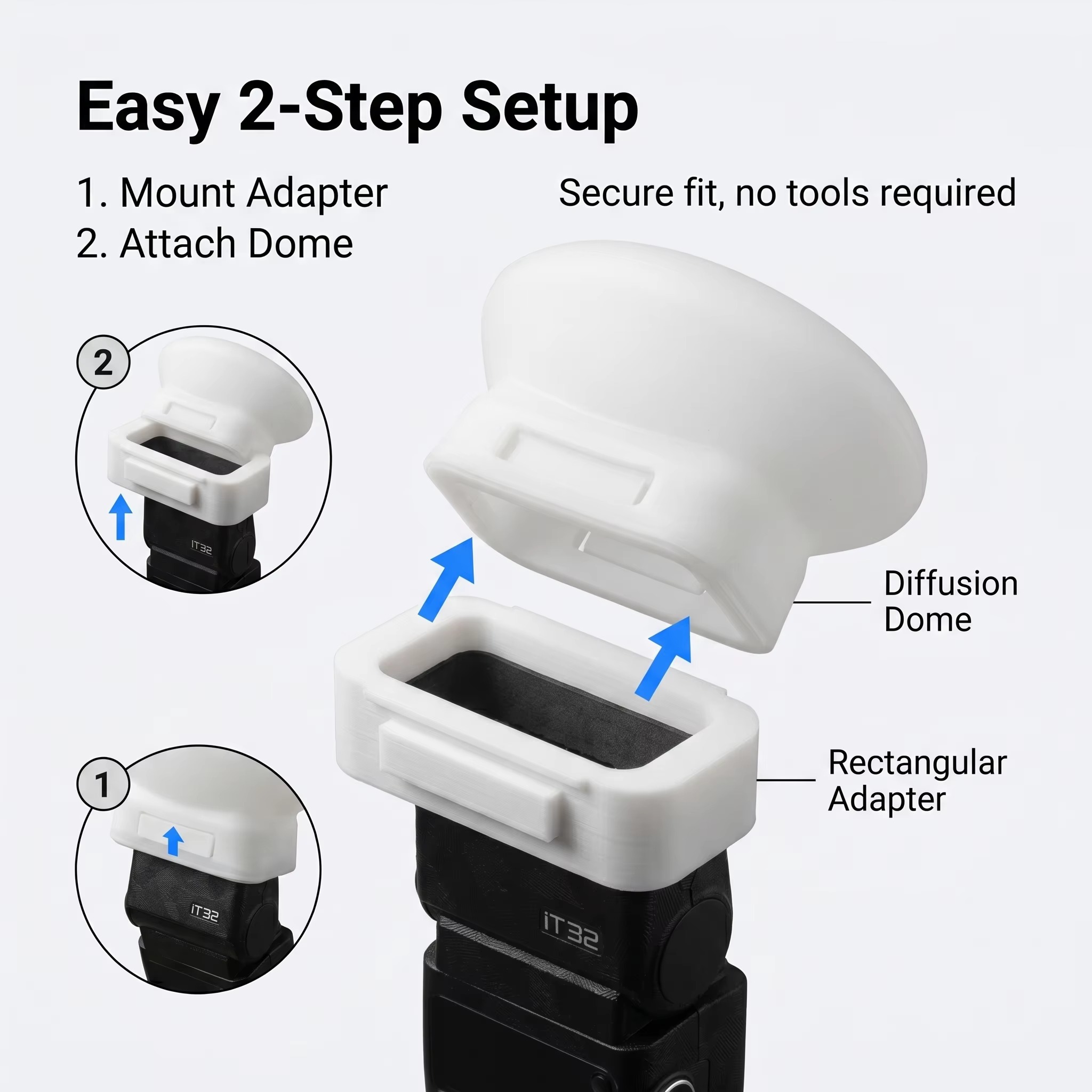 Silicone Flash Diffuser Cover  - Photography Lighting No Shadows 评论和价格