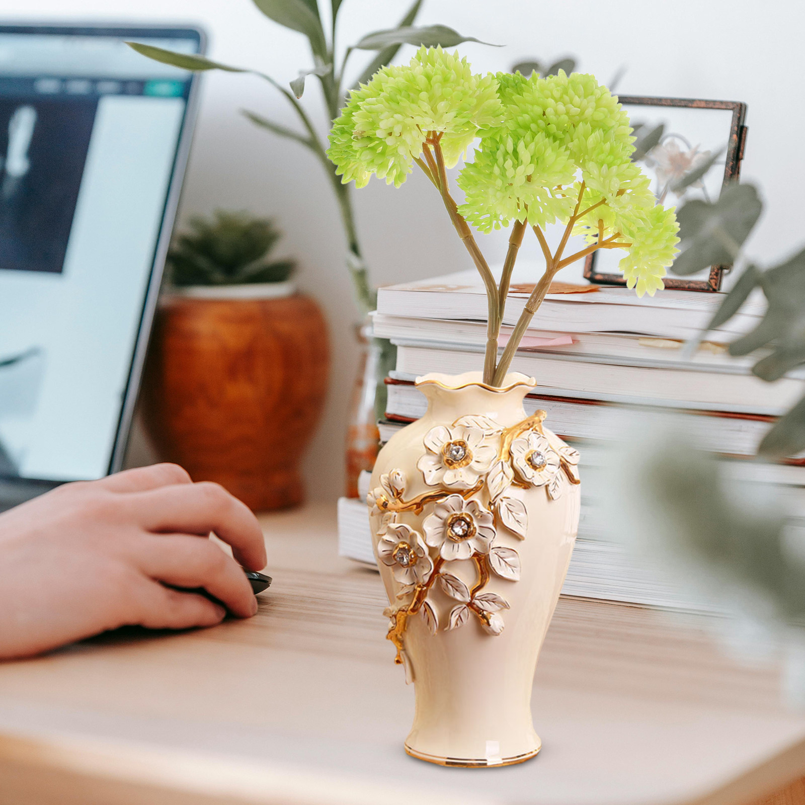 Realistic Faux Succulent Plant - Photography Lighting Home 评论和价格