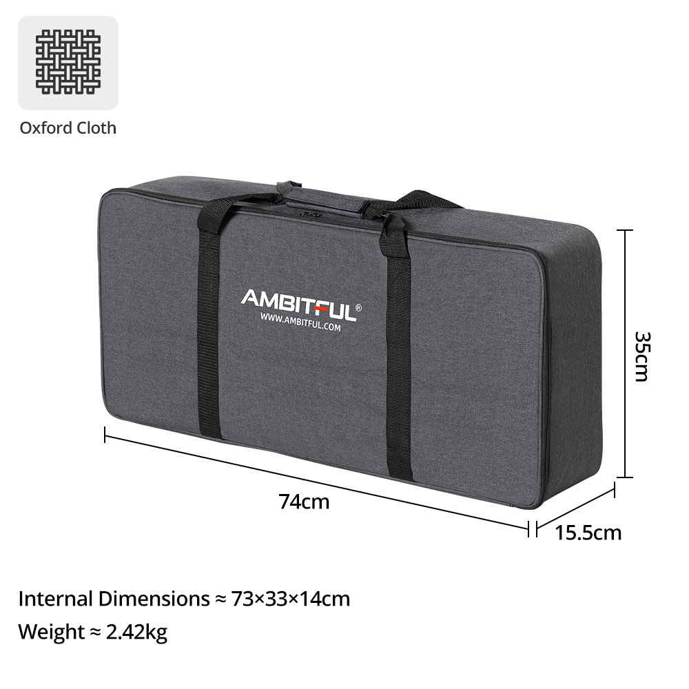 AMBITFUL new PB06 Portable Car - Photography Lighting Bag 评论和价格