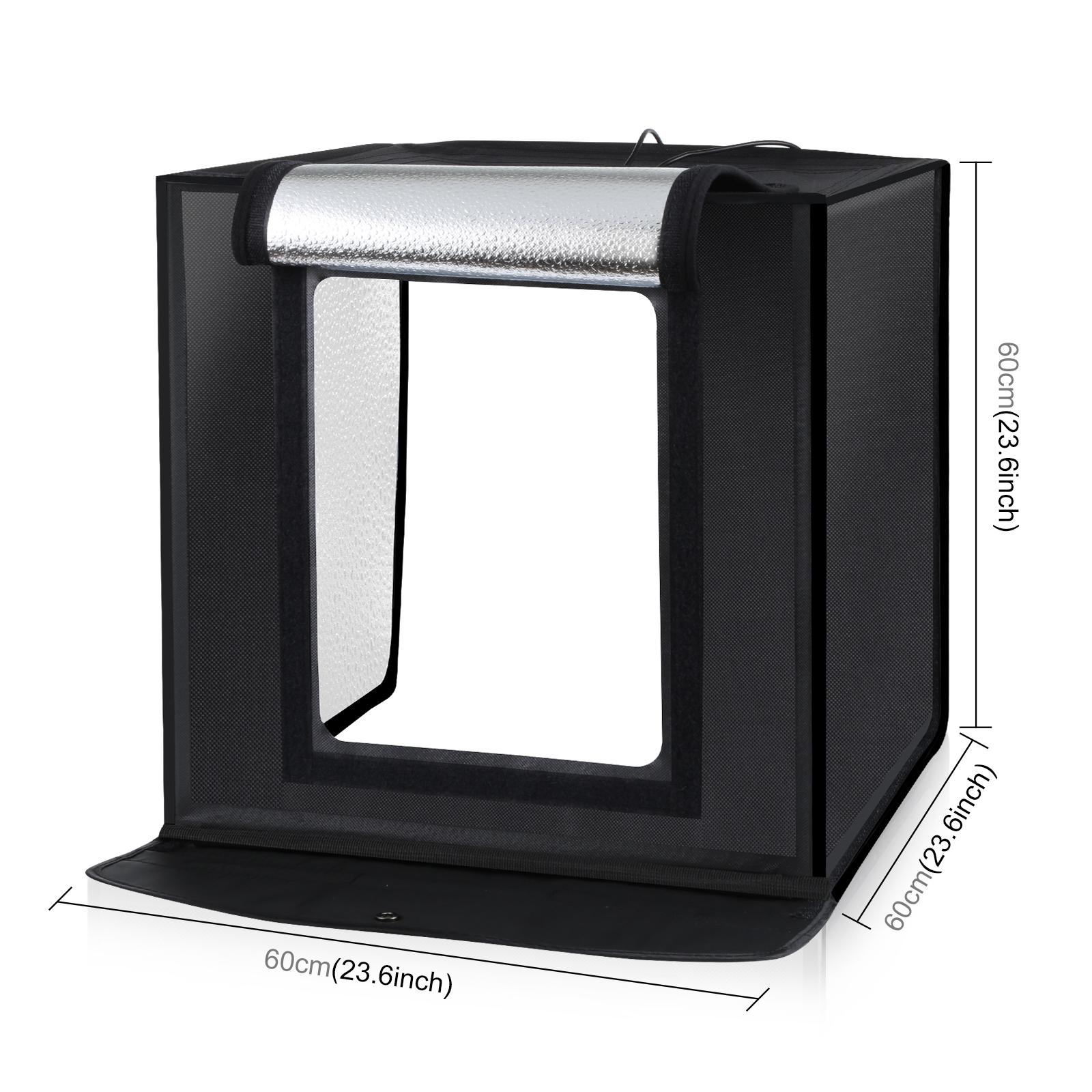 PULUZ 60cm Photo Studio Light  - Photography Lighting Backdrop 评论和价格
