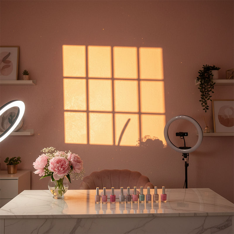 Window Gobo Projector Light 12 - Photography Lighting No Shadows 评论和价格