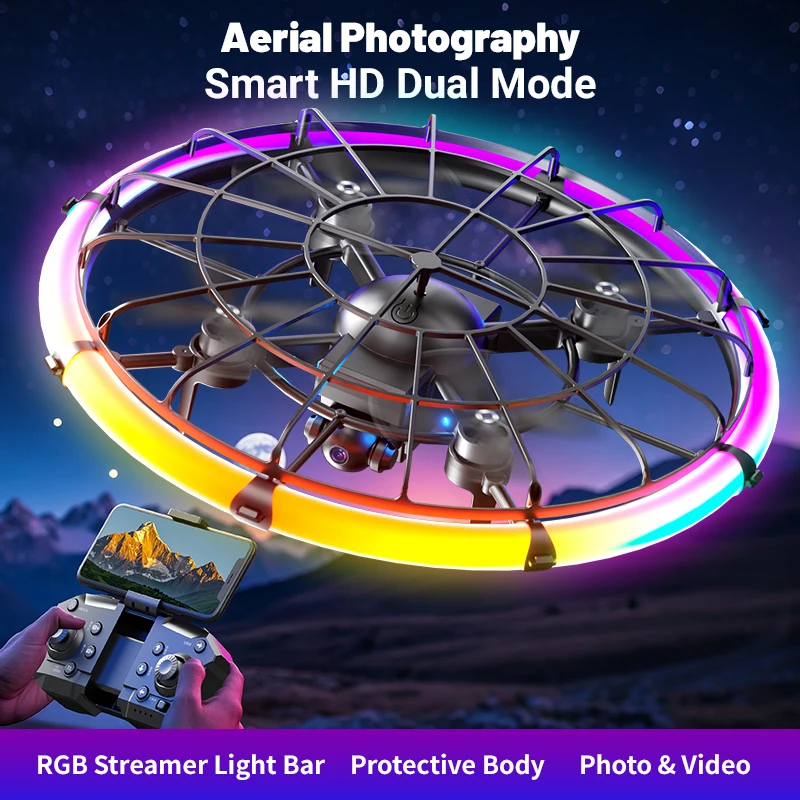 JJRC H145 UFO RC Drone with Du - Photography Lighting Game 评论和价格