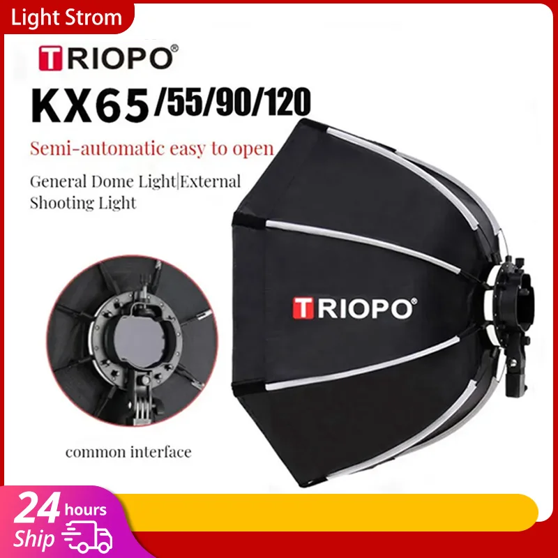 TRIOPO KX  65cm 90cm Softbox   - Godox Speedlite Flash 评论和价格