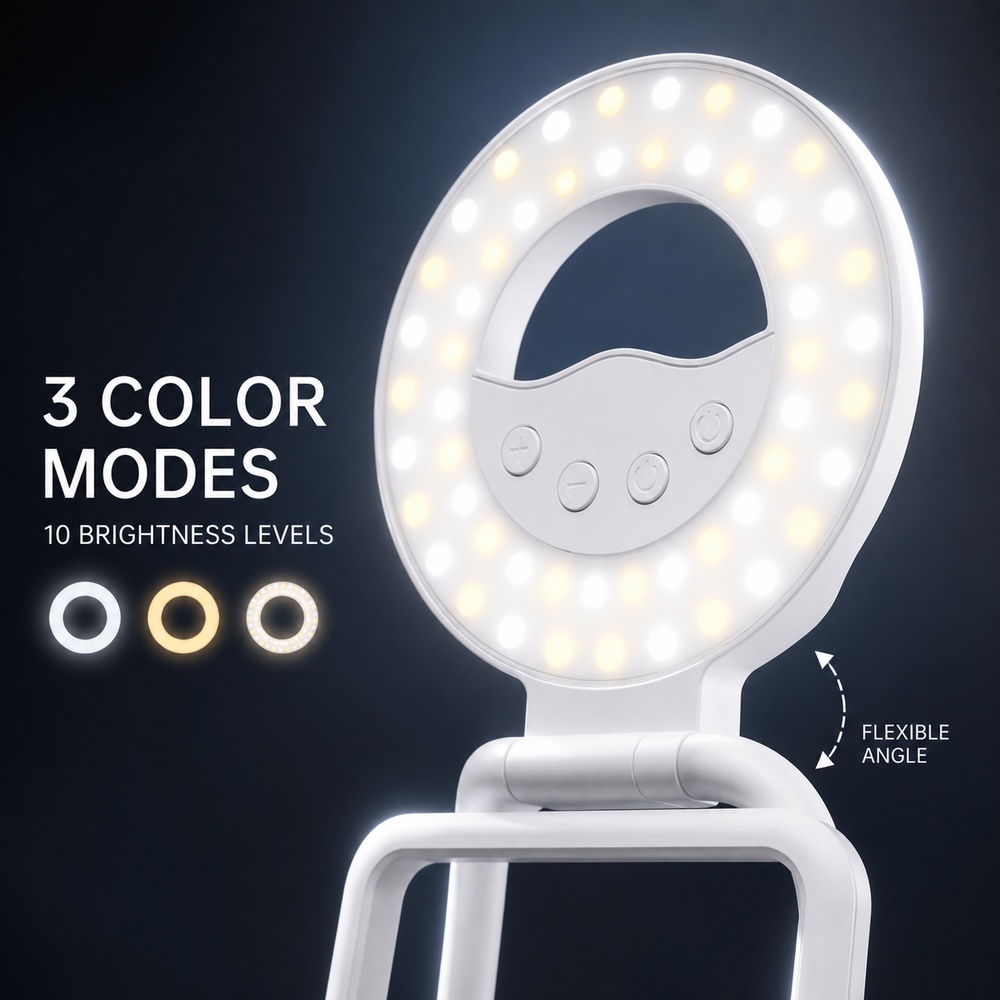 Foldable Magnetic Phone Fill L - Photography Lighting Video 评论和价格