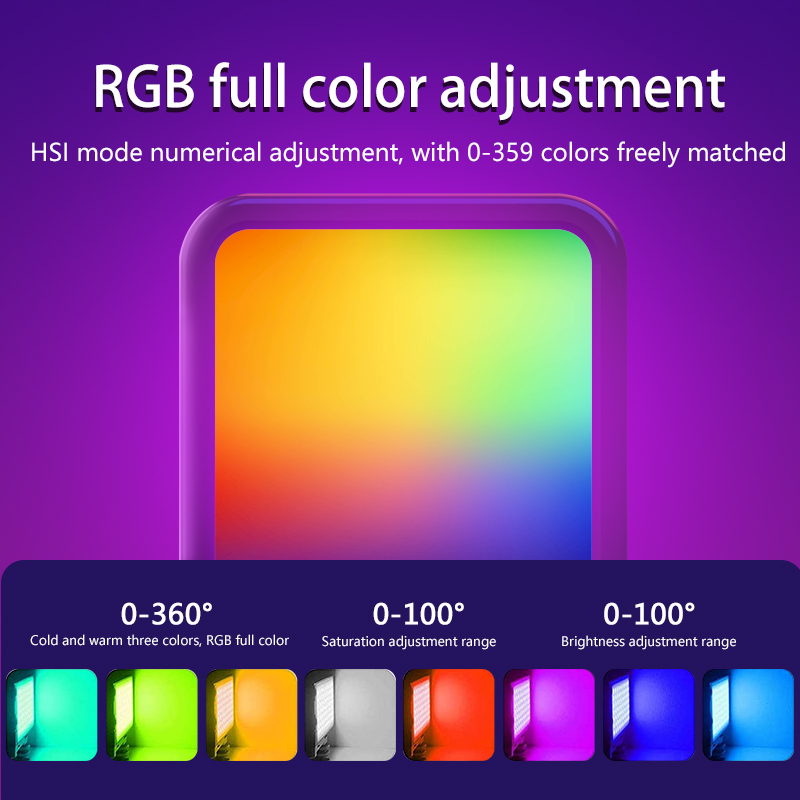 Portable Mini RGB Video Light  - Photography Lighting Video 评论和价格
